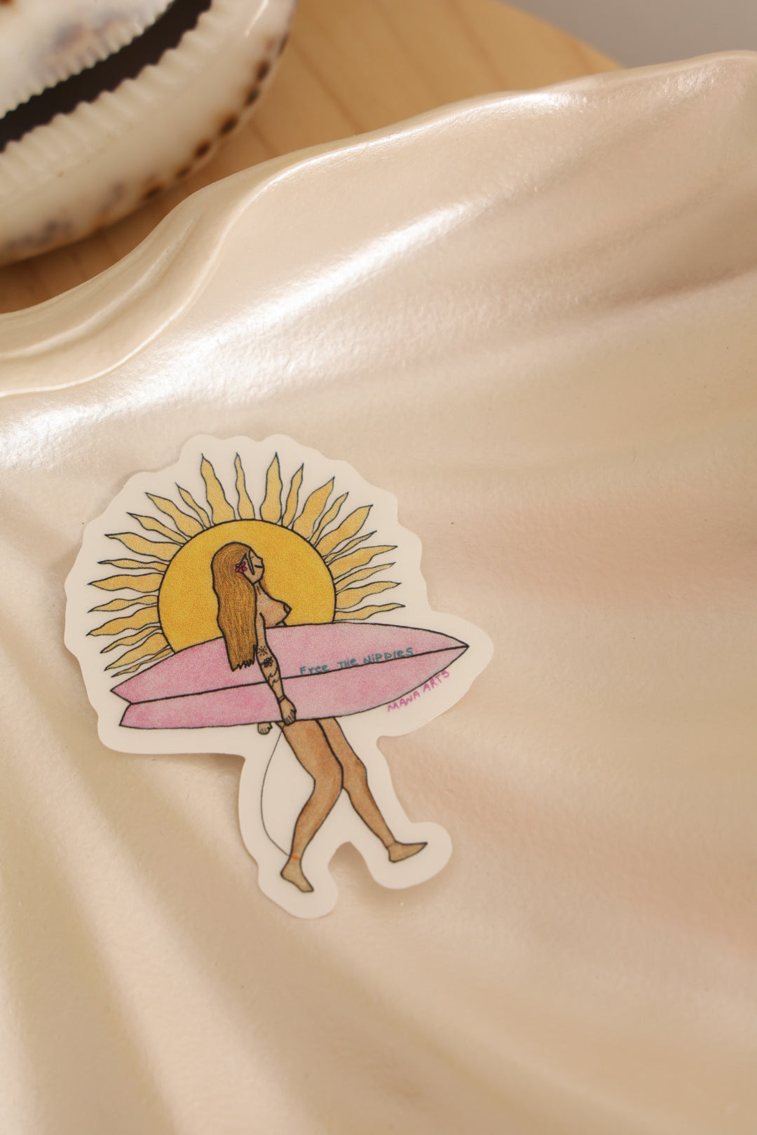 Free the nips sticker