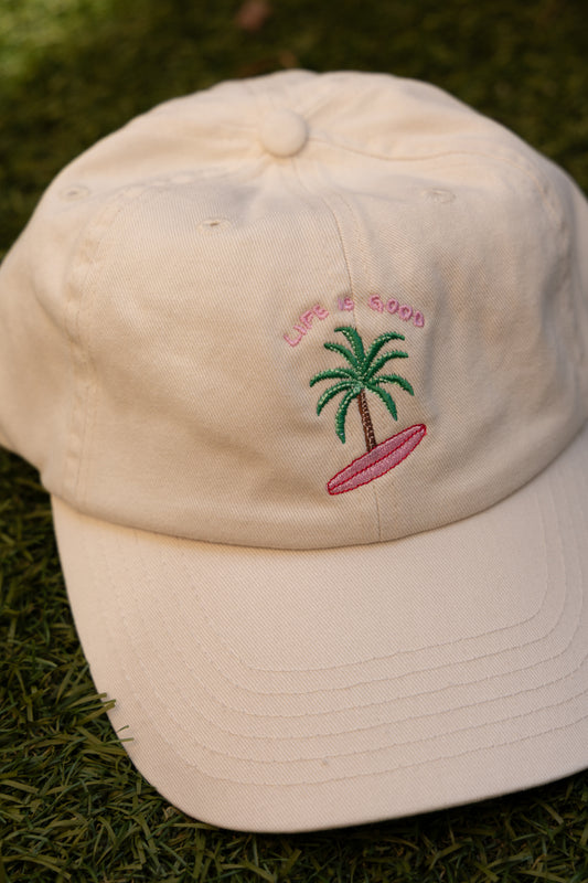 Life is good cream cap