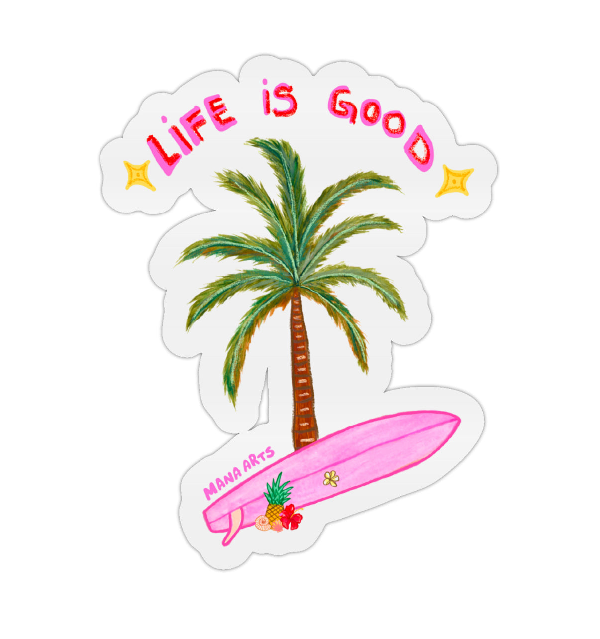 Life is good sticker