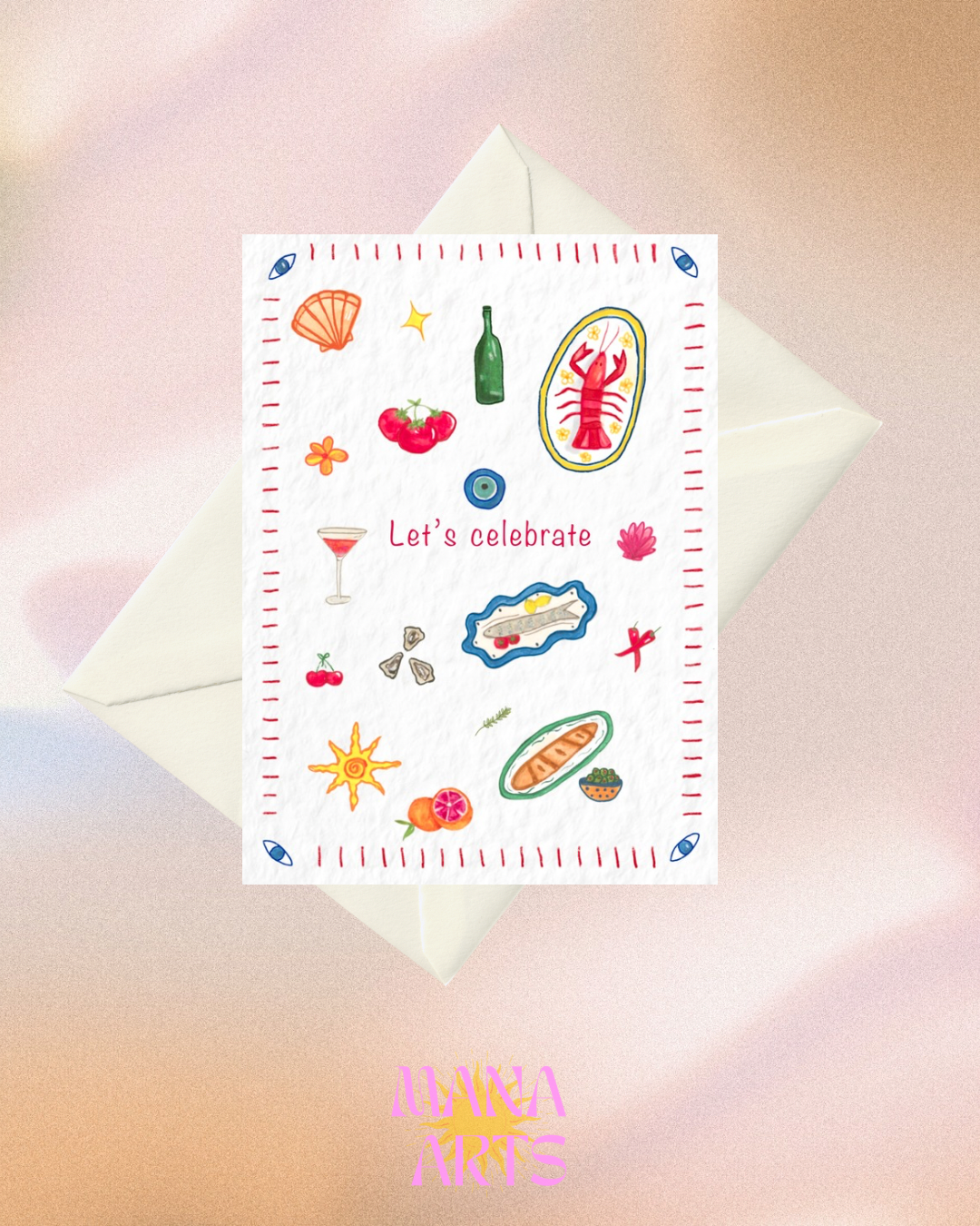 Let's celebrate | Greeting card